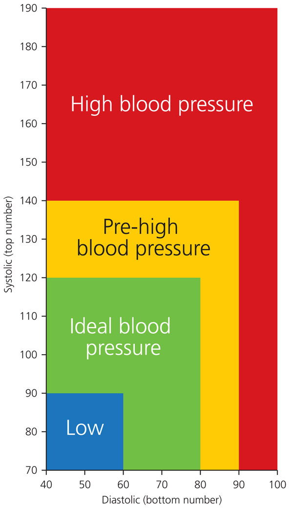 blood pressure reading chart pdf